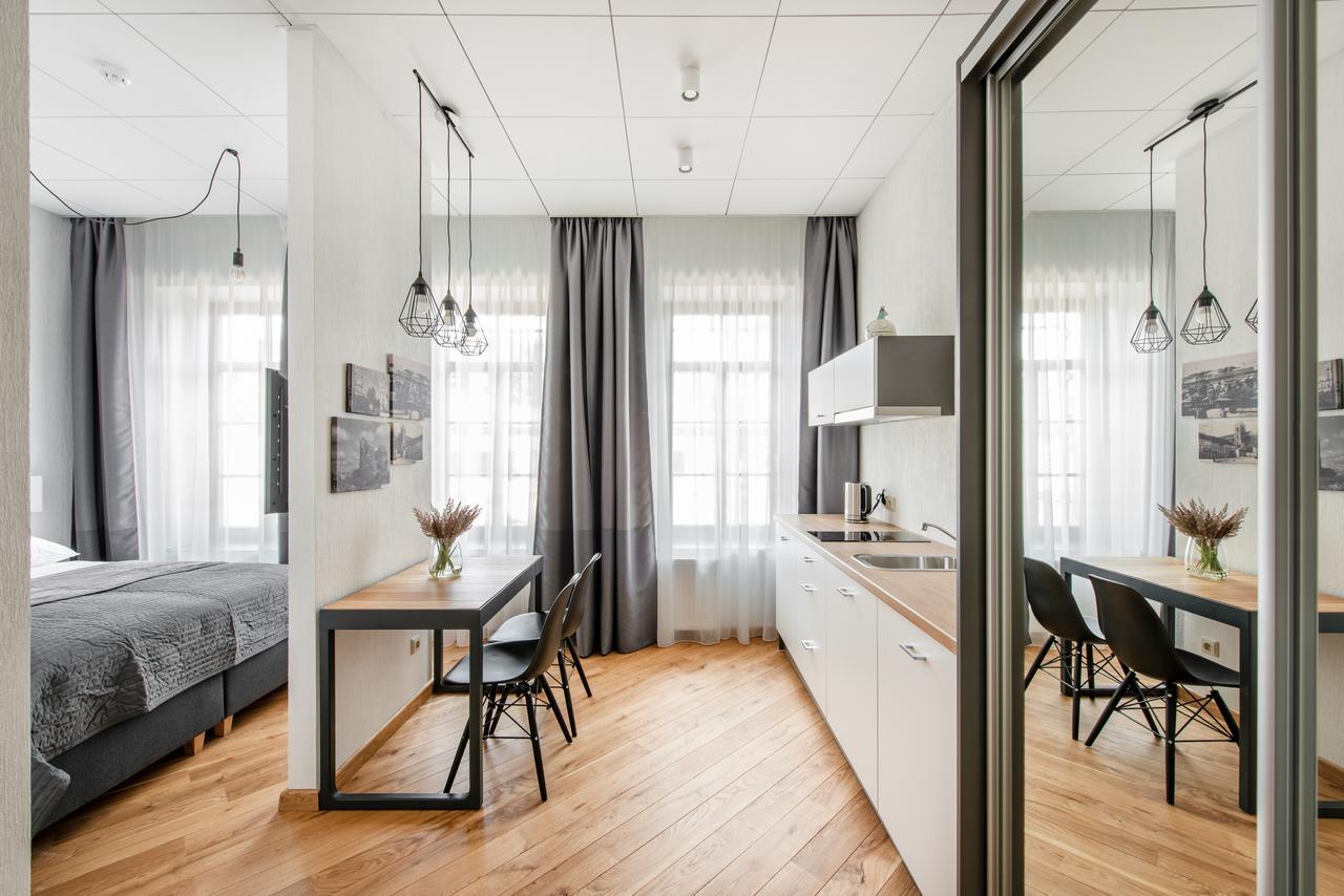 Piano Apartments Kaunas Esterno foto